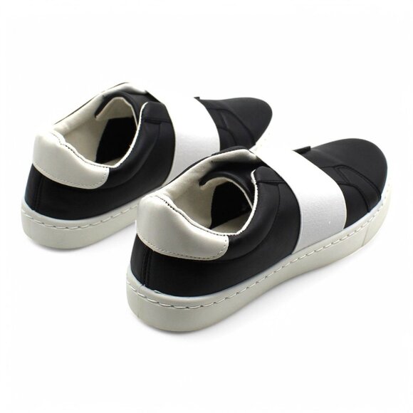 Journee Collection black/white Slip-on Shoe - Picture 5 of 8